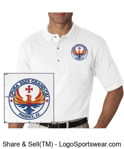 Blue Generation Men's Teflon Treated  Pique Polo with Pocket Design Zoom
